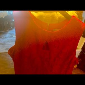 Barely brighter pink dress